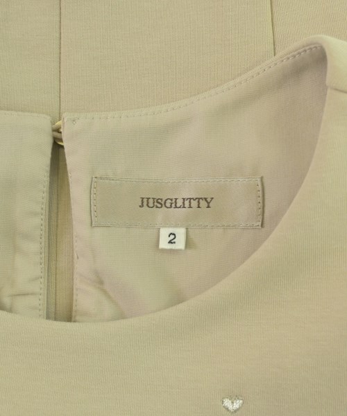 JUSGLITTY（ジャスグリッティ）Tシャツ・カットソー ベージュ サイズ:2(M位) レディース/2200701187026