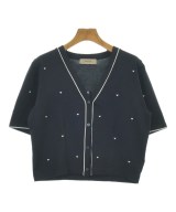 JUSGLITTY（ジャスグリッティ）カーディガン 紺 サイズ:2(M位) レディース/2200701187033