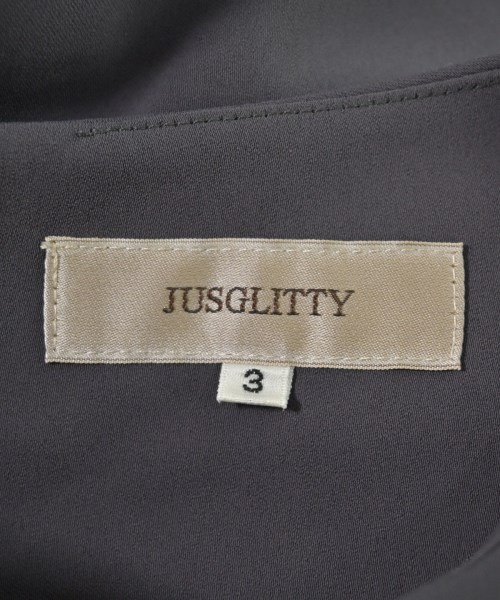 JUSGLITTY（ジャスグリッティ）ブラウス グレー サイズ:3(L位) レディース/2200701654030