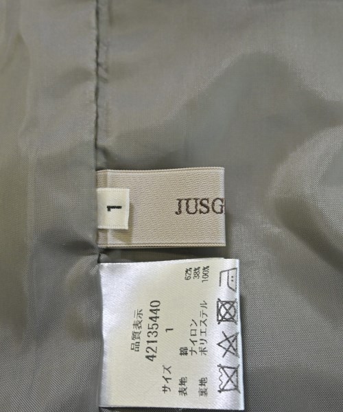 JUSGLITTY（ジャスグリッティ）ロング・マキシ丈スカート カーキ サイズ:1(S位) レディース/2200700276066