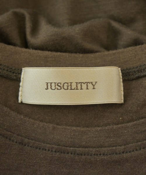 JUSGLITTY（ジャスグリッティ）ノースリーブ 茶 サイズ:2(M位) レディース/2200701593018