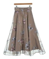 JUSGLITTY（ジャスグリッティ）ロング・マキシ丈スカート 茶 サイズ:2(M位) レディース/2200704732025