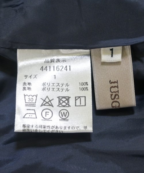 JUSGLITTY（ジャスグリッティ）ベスト 紺 サイズ:1(S位) レディース/2200706275032