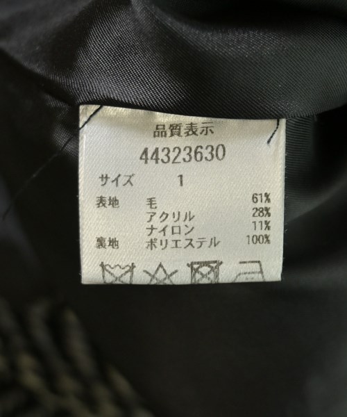 JUSGLITTY（ジャスグリッティ）チェスターコート 黒 サイズ:1(S位) レディース/2200706918014