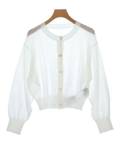 JUSGLITTY(ジャスグリッティ)カーディガン 白 サイズ:2(M位)/2200662123279