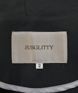 JUSGLITTY（ジャスグリッティ）ノーカラージャケット 黒 サイズ:2(M位) レディース/2200662123286