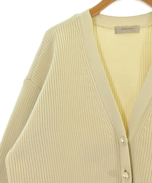 JUSGLITTY（ジャスグリッティ）カーディガン ベージュ サイズ:2(M位) レディース/2200661044018