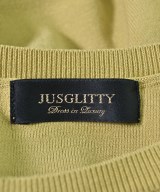 JUSGLITTY（ジャスグリッティ）ニット・セーター 黄 サイズ:2(M位) レディース/2200661044025