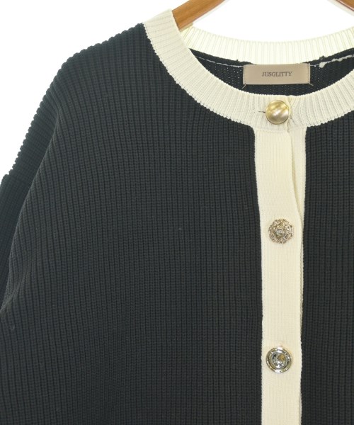 JUSGLITTY（ジャスグリッティ）カーディガン 黒 サイズ:2(M位) レディース/2200662389125