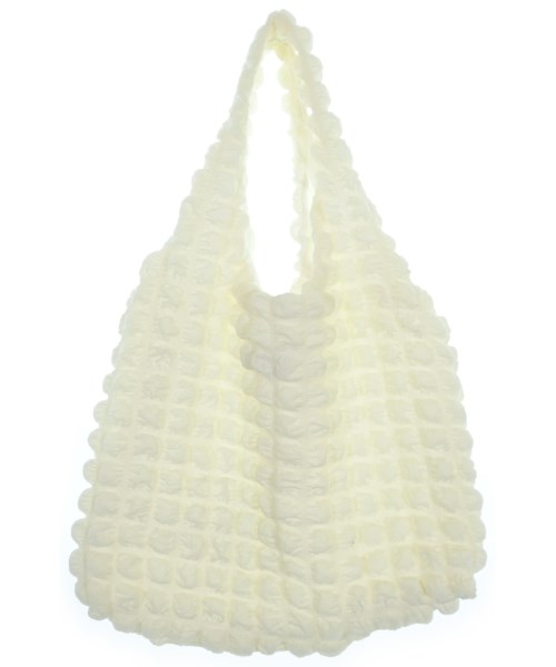 JUSGLITTY（ジャスグリッティ）トートバッグ 白 サイズ:- レディース/2200662389149