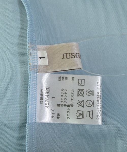 JUSGLITTY（ジャスグリッティ）ワンピース 青 サイズ:1(S位) レディース/2200662940135