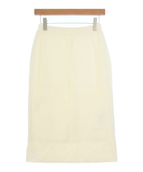 JUSGLITTY(ジャスグリッティ)ひざ丈スカート 白 サイズ:1(S位)/2200661831014