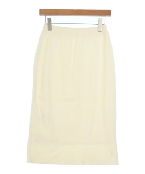 JUSGLITTY（ジャスグリッティ）ひざ丈スカート 白 サイズ:1(S位) レディース/2200661831014