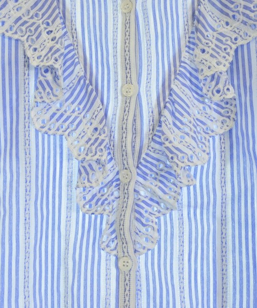 JUSGLITTY（ジャスグリッティ）カジュアルシャツ 青 サイズ:2(M位) レディース/2200664525064