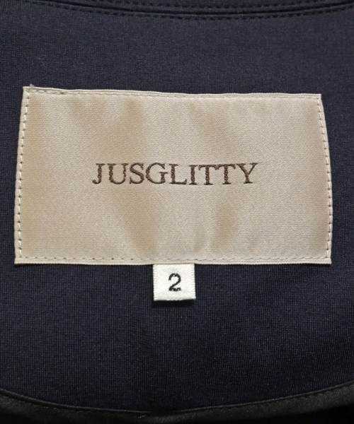 JUSGLITTY（ジャスグリッティ）ノーカラージャケット 黒 サイズ:2(M位) レディース/2200666009128