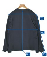 JUSGLITTY（ジャスグリッティ）ノーカラージャケット 黒 サイズ:2(M位) レディース/2200666009128