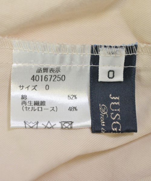 JUSGLITTY（ジャスグリッティ）その他 ベージュ サイズ:0(XS位) レディース/2200667746015