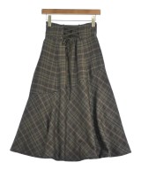 JUSGLITTY（ジャスグリッティ）ロング・マキシ丈スカート 茶 サイズ:0(XS位) レディース/2200667746022