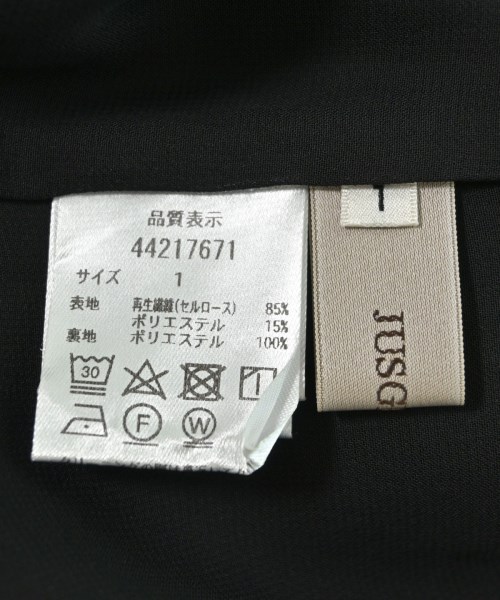 JUSGLITTY（ジャスグリッティ）カジュアルシャツ 黒 サイズ:1(S位) レディース/2200666934161