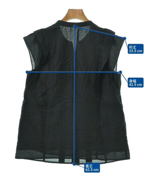 JUSGLITTY（ジャスグリッティ）カジュアルシャツ 黒 サイズ:1(S位) レディース/2200666934161