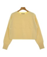 JUSGLITTY（ジャスグリッティ）ニット・セーター 黄 サイズ:2(M位) レディース/2200666934246