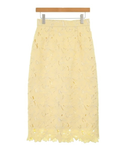 JUSGLITTY(ジャスグリッティ)ロング・マキシ丈スカート 黄 サイズ:2(M位)/2200671298043