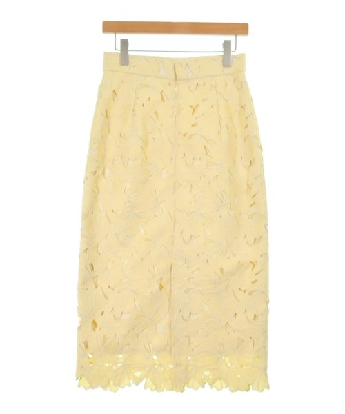 JUSGLITTY（ジャスグリッティ）ロング・マキシ丈スカート 黄 サイズ:2(M位) レディース/2200671298043