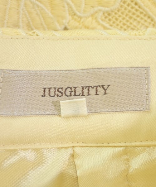 JUSGLITTY（ジャスグリッティ）ロング・マキシ丈スカート 黄 サイズ:2(M位) レディース/2200671298043