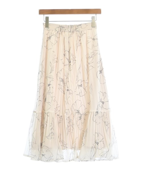 JUSGLITTY（ジャスグリッティ）ロング・マキシ丈スカート 白 サイズ:0(XS位) レディース/2200669107029