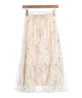 JUSGLITTY（ジャスグリッティ）ロング・マキシ丈スカート 白 サイズ:0(XS位) レディース/2200669107029