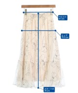 JUSGLITTY（ジャスグリッティ）ロング・マキシ丈スカート 白 サイズ:0(XS位) レディース/2200669107029
