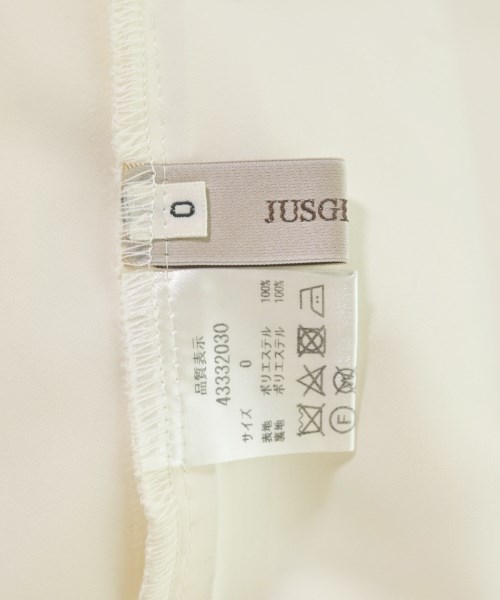 JUSGLITTY（ジャスグリッティ）ロング・マキシ丈スカート 白 サイズ:0(XS位) レディース/2200730012061
