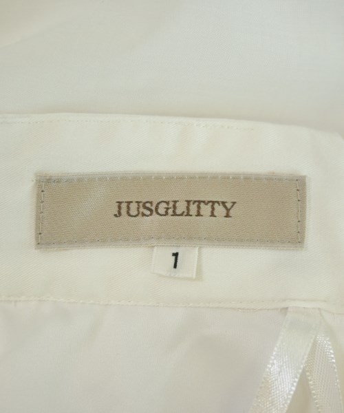 JUSGLITTY（ジャスグリッティ）ロング・マキシ丈スカート 白 サイズ:1(S位) レディース/2200730128120