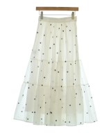 JUSGLITTY（ジャスグリッティ）ロング・マキシ丈スカート 白 サイズ:1(S位) レディース/2200730128120