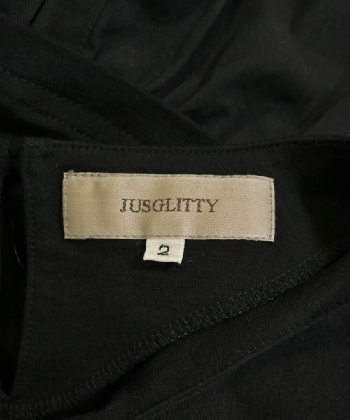 JUSGLITTY（ジャスグリッティ）Tシャツ・カットソー 黒 サイズ:2(M位) レディース/2200729051040