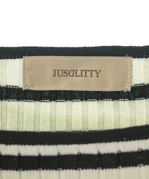 JUSGLITTY（ジャスグリッティ）ニット・セーター 白 サイズ:2(M位) レディース/2200729051064