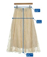 JUSGLITTY（ジャスグリッティ）ロング・マキシ丈スカート ベージュ サイズ:1(S位) レディース/2200716788065