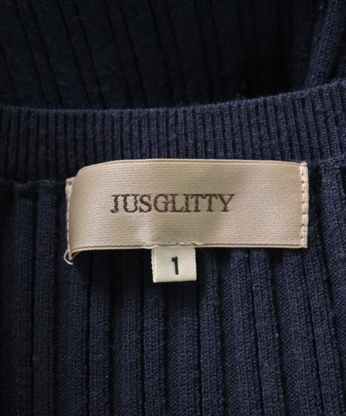 JUSGLITTY（ジャスグリッティ）ワンピース 紺 サイズ:1(S位) レディース/2200720234053