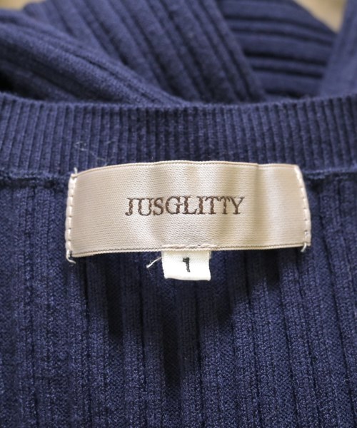 JUSGLITTY（ジャスグリッティ）ワンピース 紺 サイズ:1(S位) レディース/2200725933029