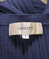 JUSGLITTY（ジャスグリッティ）ワンピース 紺 サイズ:1(S位) レディース/2200725933029