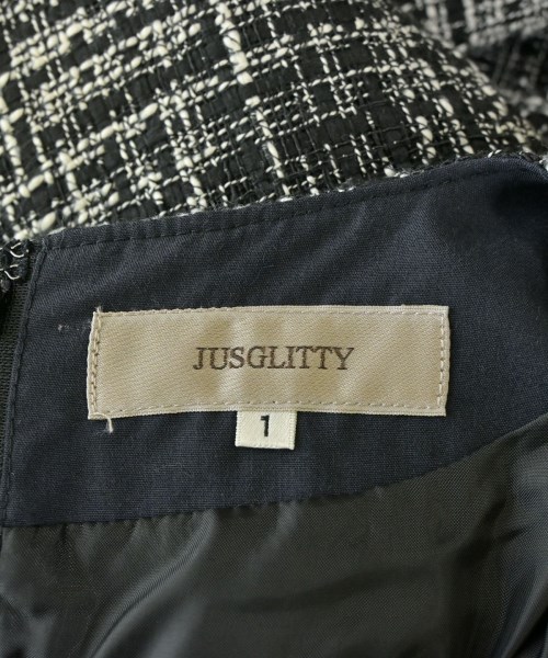 JUSGLITTY（ジャスグリッティ）ワンピース 黒 サイズ:1(S位) レディース/2200727626028