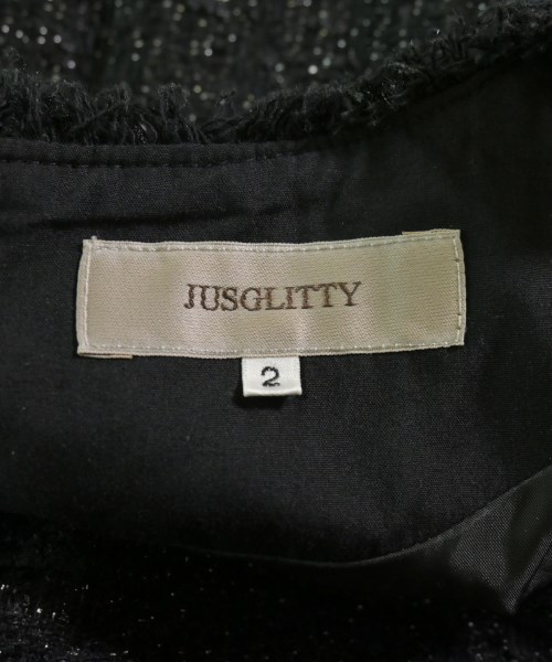 JUSGLITTY（ジャスグリッティ）ワンピース 黒 サイズ:2(M位) レディース/2200677332017