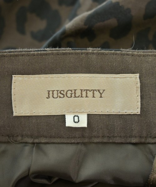 JUSGLITTY（ジャスグリッティ）ロング・マキシ丈スカート 茶 サイズ:0(XS位) レディース/2200675147040