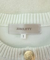 JUSGLITTY（ジャスグリッティ）カーディガン 白 サイズ:1(S位) レディース/2200681003040