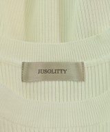 JUSGLITTY（ジャスグリッティ）ベスト/ノースリーブ 白 サイズ:2(M位) レディース/2200682711036