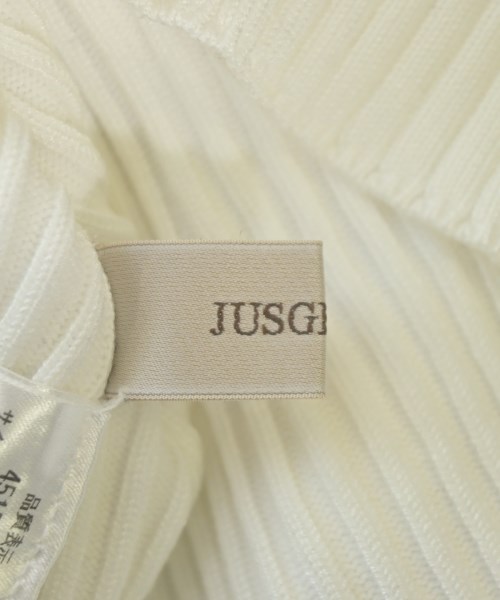 JUSGLITTY（ジャスグリッティ）ニット・セーター 白 サイズ:F レディース/2200682809016