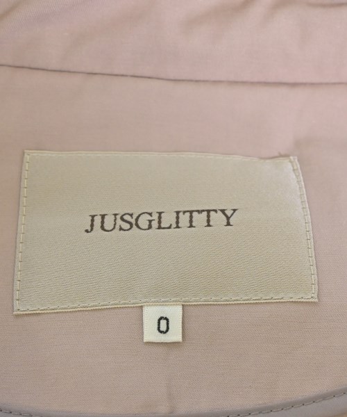 JUSGLITTY（ジャスグリッティ）トレンチコート ピンク サイズ:0(XS位) レディース/2200683223033