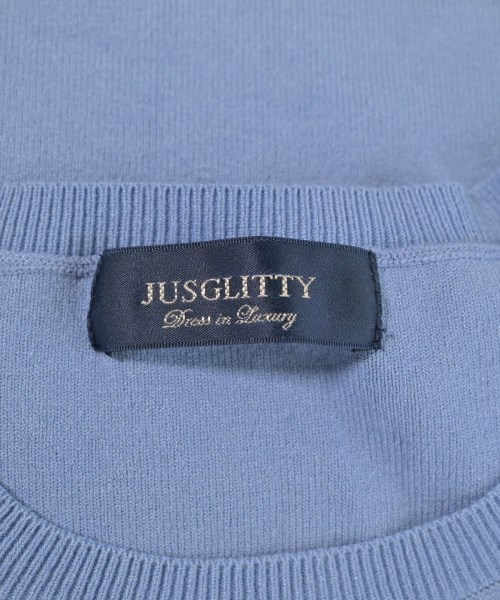JUSGLITTY（ジャスグリッティ）ベスト/ノースリーブ 青 サイズ:2(M位) レディース/2200685353011