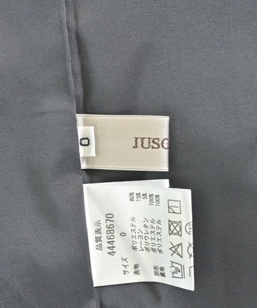 JUSGLITTY（ジャスグリッティ）ワンピース グレー サイズ:0(XS位) レディース/2200685789032