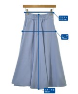 JUSGLITTY（ジャスグリッティ）ロング・マキシ丈スカート 青 サイズ:0(XS位) レディース/2200686070115